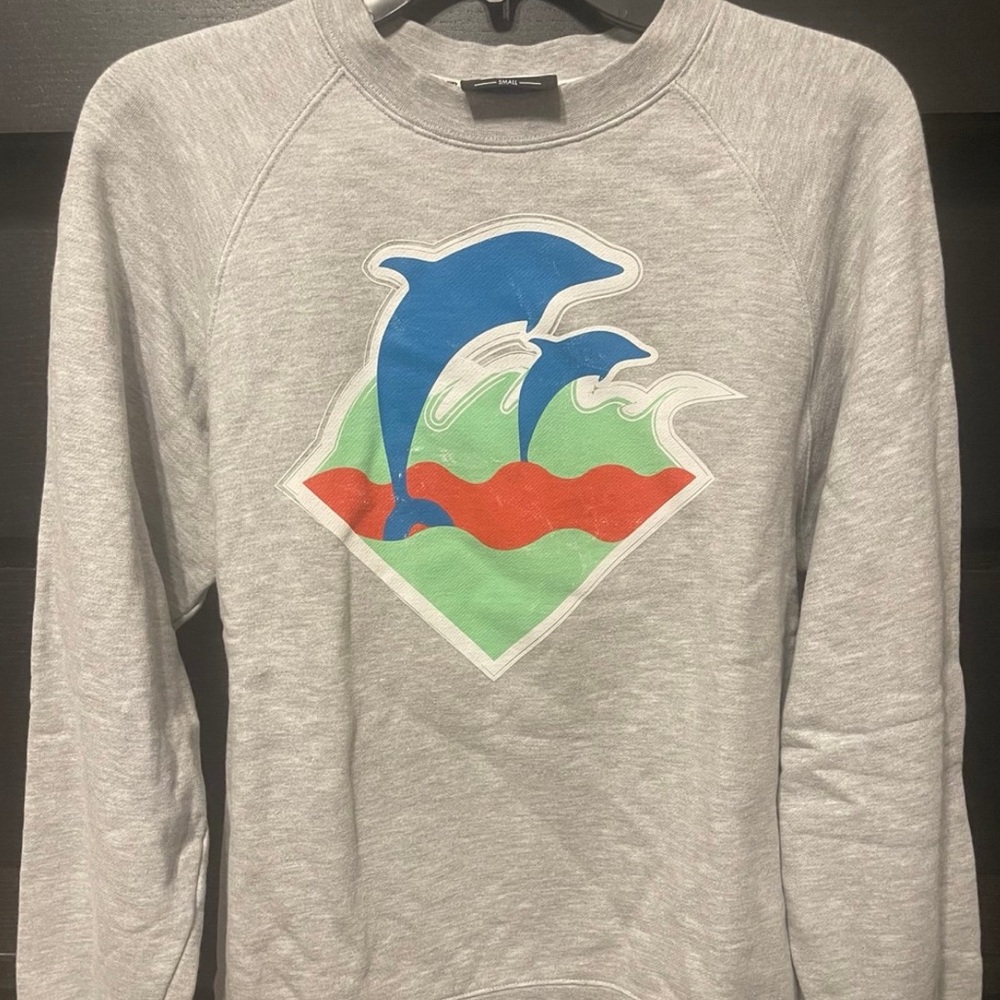 Pink+Dolphin Og Wave Crewneck